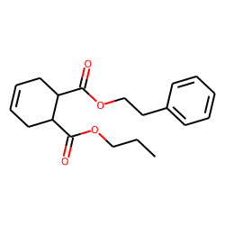 cis-Cyclohex-4-en-1,2-dicarboxylic acid, phenethyl propyl ester