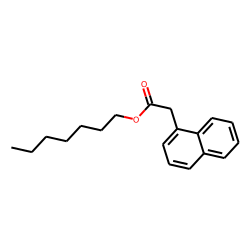 1-Naphthaleneacetic acid, heptyl ester