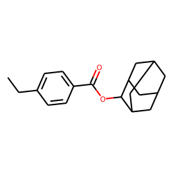 4-Ethylbenzoic acid, 2-adamantyl ester