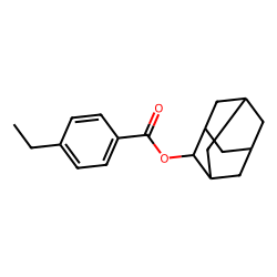 4-ethylbenzoic acid, 2-adamantyl ester