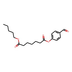 Pimelic acid, 4-formylphenyl pentyl ester