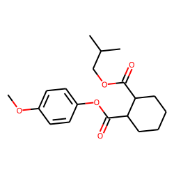 1,2-Cyclohexanedicarboxylic acid, isobutyl 4-methoxyphenyl ester