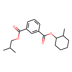 Isophthalic acid, isobutyl 2-methylcyclohexyl ester