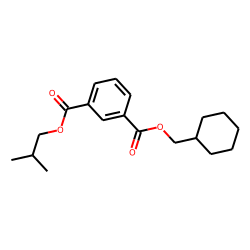Isophthalic acid, cyclohexylmethyl isobutyl ester