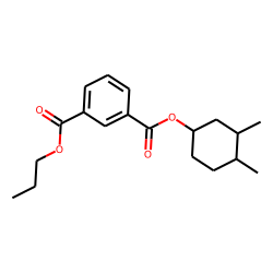 Isophthalic acid, 3,4-dimethylcyclohexyl propyl ester