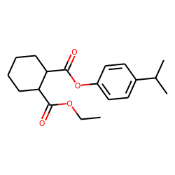 1,2-Cyclohexanedicarboxylic acid, ethyl 4-isopropylphenyl ester