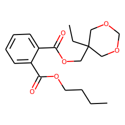 Phthalic acid, butyl 5-ethyl-1,3-dioxan-5-yl ester