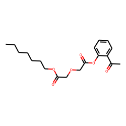 Diglycolic acid, 2-acetylphenyl heptyl ester
