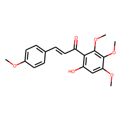 2'-Hydroxy-4,4',5',6'-tetramethoxychalcone