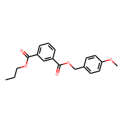 Isophthalic acid, 4-methoxybenzyl propyl ester