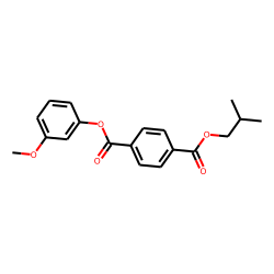 Terephthalic acid, isobutyl 3-methoxyphenyl ester