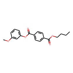 Terephthalic acid, butyl 3-methoxyphenyl ester