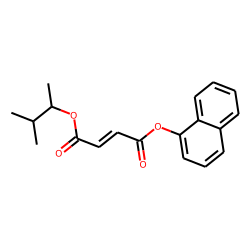 Fumaric acid, naphth-1-yl 3-methylbut-2-yl ester