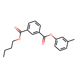 Isophthalic acid, butyl 3-methylphenyl ester
