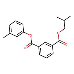 Isophthalic acid, isobutyl 3-methylphenyl ester