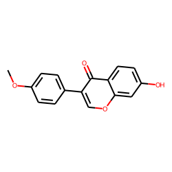 4H-1-Benzopyran-4-one, 7-hydroxy-3-(4-methoxyphenyl)-
