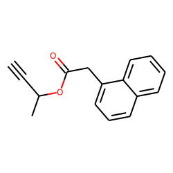 1-Naphthaleneacetic acid, but-3-yn-2-yl ester