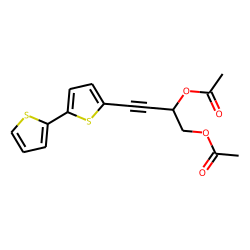 5-(3,4-Diacetoxy-1-butenynyl)-2,2'-bithienyl