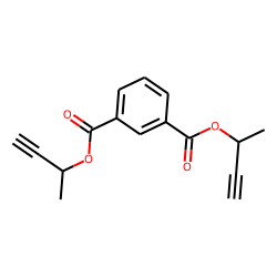 Isophthalic acid, di(but-3-yn-2-yl) ester