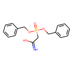 Phosphonic acid, (carbamoylmethyl)-, dibenzyl ester