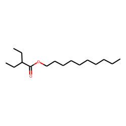 2-Ethylbutyric acid, decyl ester