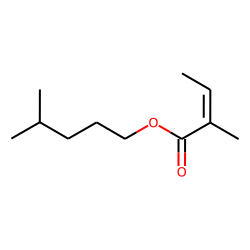 4-methylpentyl 2-methylcrotonate