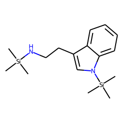 1H-Indole-3-ethanamine, N,1-bis(trimethylsilyl)-