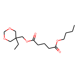 Glutaric acid, butyl (5-ethyl-1,3-dioxan-5-yl)methyl ester