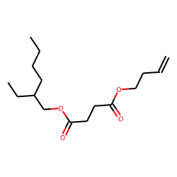 Succinic acid, 2-ethylhexyl but-3-en-1-yl ester
