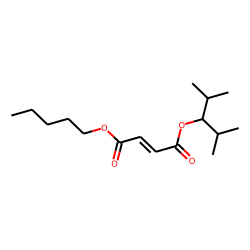 Fumaric acid, 2,4-dimethylpent-3-yl pentyl ester