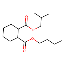 1,2-Cyclohexanedicarboxylic acid, butyl isobutyl ester