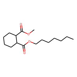1,2-Cyclohexanedicarboxylic acid, heptyl methyl ester