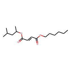 Fumaric acid, hexyl 4-methylpent-2-yl ester