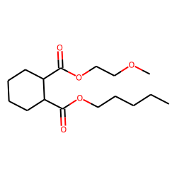 1,2-Cyclohexanedicarboxylic acid, 2-methoxyethyl pentyl ester