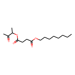 Succinic acid, octyl 3-oxobut-2-yl ester