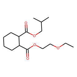 1,2-Cyclohexanedicarboxylic acid, 2-ethoxyethyl isobutyl ester