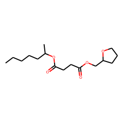 Succinic acid, hept-2-yl tetrahydrofurfuryl ester