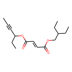 Fumaric acid, 2-ethylbutyl hex-4-yn-3-yl ester