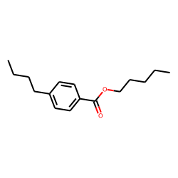 4-Butylbenzoic acid, pentyl ester