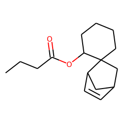 8,9,10-trinorborn-5-ene-2-spiro-1'-(2'-butyroxycyclohexane)