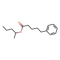 5-Phenylvaleric acid, pent-2-yl ester