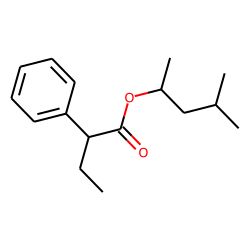 Butyric acid, 2-phenyl-, 4-methyl-2-pentyl ester