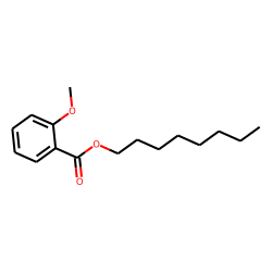 o-Methoxybenzoic acid, octyl ester