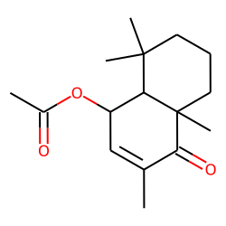 6-Acetoxy-11-nor-drim-7-en-9-one