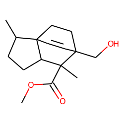Methyl anti-3-Hydroxymethyl-helifolen-12-oate