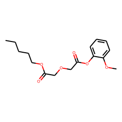 Diglycolic acid, 2-methoxyphenyl pentyl ester