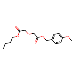 Diglycolic acid, butyl 4-methoxybenzyl ester
