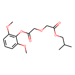 Diglycolic acid, 2,6-dimethoxyphenyl isobutyl ester