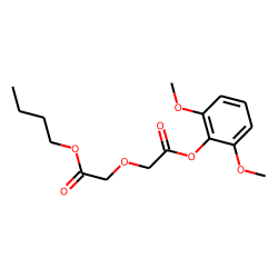 Diglycolic acid, butyl 2,6-dimethoxyphenyl ester