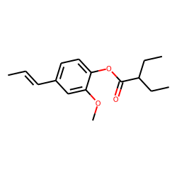 Pseudoisoeugenyl 2-ethylbutyrate I